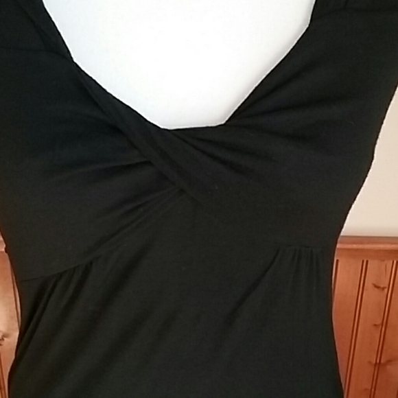 Black Banana Republic Stretch Dress size Medium - Picture 3 of 7